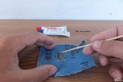 Prepare some epoxy.