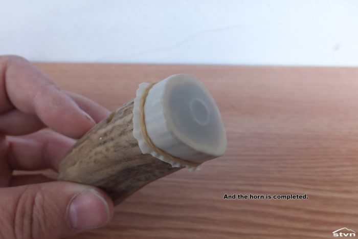 Completed Bear Horn