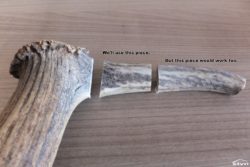 Antler handle